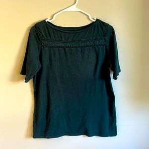 LOFT T-Shirt with Lace detail